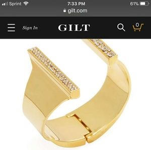 Vita Fede Lia Crystal Cuff